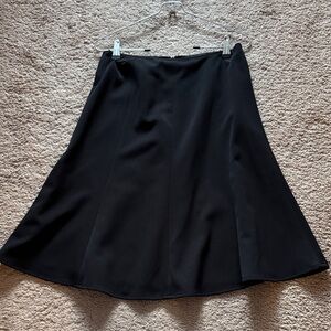 Apt. 9 Elegant Black A-lined Flared Skirt. Size 6P